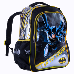 کوله پشتی 40 سانتی بتمن مدل Rainbow Max - Backpack - DC Comics - I Am The Shadows - Batman _کیف مدرسه
